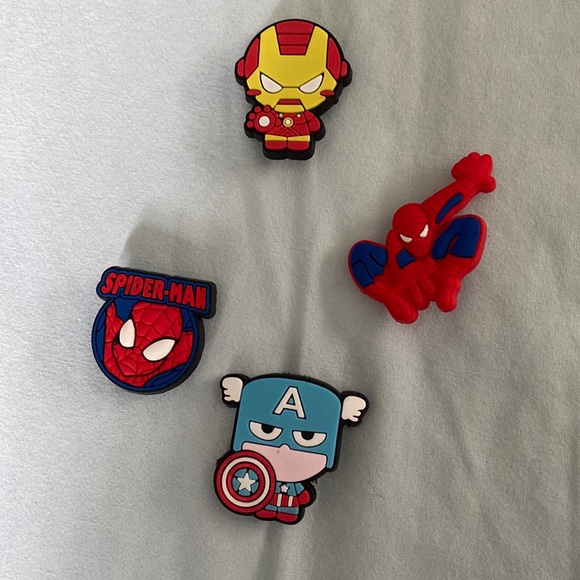 Superhero Croc Jibbitz Marvel - Picture 1 of 1